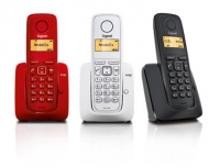 Gigaset A120 red-white-black
