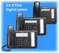 DT500 Нова серия цифрови системни телефони