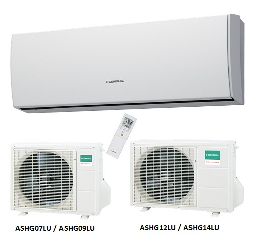 Инверторни климатици ASHG07-09-12-14 серия LU